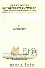 GREAT BOOKS OF THE WESTERN WORLD 52 DOSTOEVSKY（ PDF版）
