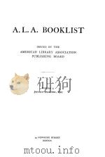 A.L.A. BOOKLIST VOL.III 1964 PDF电子版封面