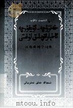 汉维新词典  汉、维文（1999 PDF版）