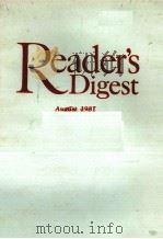 READER‘S DIGEST AUGUST 1981 PDF电子版封面
