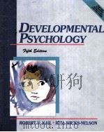 DEVELOPMENTAL PSYCHOLOGY FIFTH EDITION 1993 PDF电子版封面