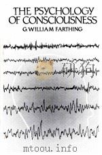 THE PSYCHOLOGY OF CONSCIOUSNESS 1992 PDF电子版封面