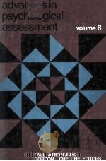 ADVANCES IN PSYCHOLOGICAL ASSESSMENT VOLUME 6（1984 PDF版）