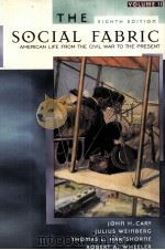 THE SOCIAL FABRIC:AMERICAN LIFE FROM THE CIVIL WAR TO THE PRESENT VOLUME Ⅱ 1999 PDF电子版封面