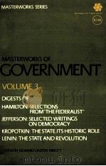 MASTERWORKS OF GOVERNMETN VOLUME 3（1947 PDF版）