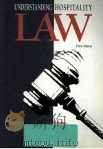 UNDERSTANDING HOSPITALITY LAW THIRD EDITION 1995 PDF电子版封面