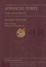 ADVANCED TORTS:CASES AND MATERIALS SECOND EDITION（1997 PDF版）
