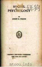 SOCIAL PSYCHOLOGY（ PDF版）