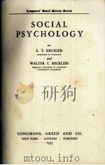 SOCIAL PSYCHOLOGY（ PDF版）
