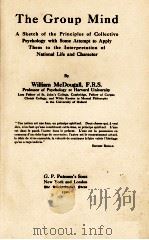 The Group Mind 1920 PDF电子版封面