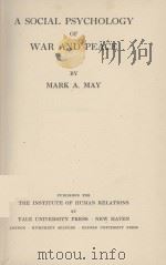 INSTITUTE OF HUMAN RELATIONS YALE UNIVERSITY（1943 PDF版）