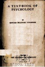 A TEXT-BOOK OF PSYCHOLOGY（1923 PDF版）