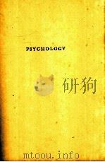 PSYCHOLOGY PDF电子版封面 ROBERT S.WOODWORTH