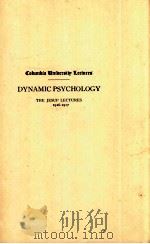 DYNAMIC PSYCHOLOGY 1918 PDF电子版封面