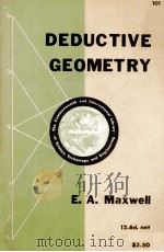 DEDUCTIVE GEOMETRY（1962 PDF版）