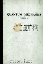 QUANTUM MECHANICS VOL.II（1961 PDF版）