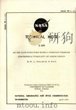 ON THE FLOW STRUCTURE WITHIN A CONSTANT PRESSURE COMPRESSIBLE TURBULENT JET MIXING REGION（1963 PDF版）