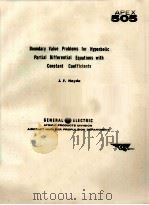 BOUNDARY VALUE PROBLEMS FOR HYPERBOLIC PARTIAL DIFFERENTIAL EQUATIONS WITH CONSTANT COEFFICIENTS（1958 PDF版）