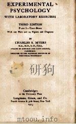 A TEXT-BOOK OF EXPERIMENTAL PSYCHOLOGY（1925 PDF版）