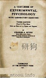 A TEXT-BOOK OF EXPERIMENTAL PSYCHOLOGY（1931 PDF版）