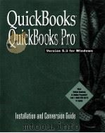 QUICKBOOKS QUICKBOOKS PRO:INSTALLATION AND CONVERSION GUIDE VERSION 5.0 FOR WINDOWS（1997 PDF版）