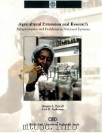 AGRICULTURAL EXTENSION AND RESEARCH 1997 PDF电子版封面