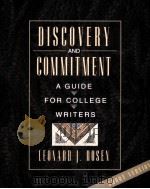 DISCOVERY AND COMMITMENT:A GUIDE FOR COLLEGE WRITERS SHORT EDITION 1995 PDF电子版封面