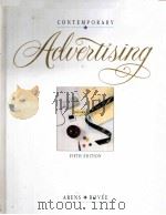 CONTEMPORARY ADVESTISING FIFTH EDITION   1994  PDF电子版封面     