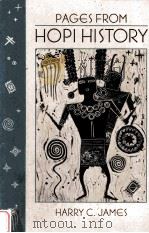 PAGES FROM HOPI HISTORY 1996 PDF电子版封面 HARRY C.JAMES