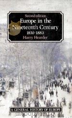 EUROPE IN THE NINETEENTH CENTURY 1830-1880 SECOND EDITION（1997 PDF版）