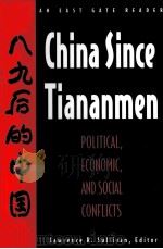 CHINA SINCE TIANANMEN 1995 PDF电子版封面