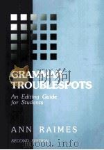 GRAMMAR TROUBLESPOTS:AN EDITING GUIDE FOR STUDENTS SECOND EDITION（1998 PDF版）