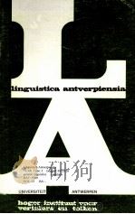 LINGUISTICA ANTVERPIENSIA 23 1989 PDF电子版封面