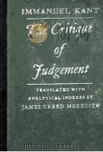 THE CRITIQUE OF JUDGEMENT（1952 PDF版）