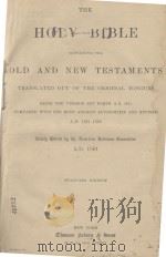 THE HOLY BIBLE 1901 PDF电子版封面