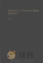 PROGRESS IN PHOTOSYNTHESIS RESEARCH Vol.3（1987 PDF版）