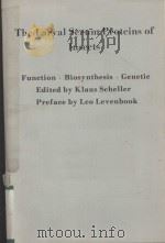 The Larval Serum Prteins of Insects 1983 PDF电子版封面 3136534018