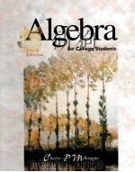 ALGEBRA FOR COLLEGE STUDENTS THIRD EDITION（1998 PDF版）