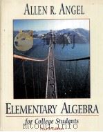ELEMENTARY ALGEBRA FOR COLLEGE STUDENTS FOURTH EDITION（1996 PDF版）