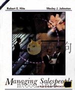 MANAGING SALESPEOPLE:A RELATIONSHIP APPROACH（1998 PDF版）