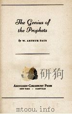 Tbe Genius of the Prpbets（ PDF版）