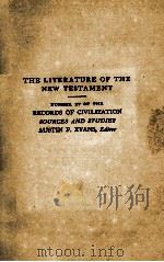 THE LITERATURE OF THE NEW TESTAMENT（1936 PDF版）