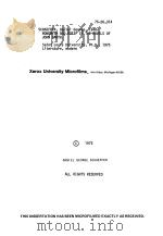 MONOMYTH AND MOTIF IN THE NOVELS OF JOHN BARTH 1975 PDF电子版封面