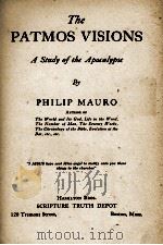 THE PATMOS VISIONS（1925 PDF版）