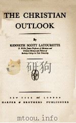 THE CHRISTIAN OUTLOOK PDF电子版封面