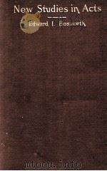 NEW STUDIES IN ACTS（1908 PDF版）