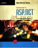 INTRODUCTION TO MICROSOFT ASP.NET PDF电子版封面