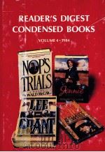 READER‘S DIGEST CONDENSED BOOKS VOLUME 4 1984（1984 PDF版）