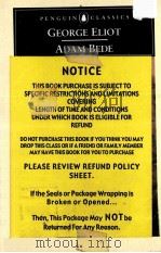 GEORGE ELIOT ADAM BEDE（1985 PDF版）