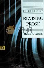 REVISING PROSE THIRD EDITION 1992 PDF电子版封面 RICHARD A.LANHAM